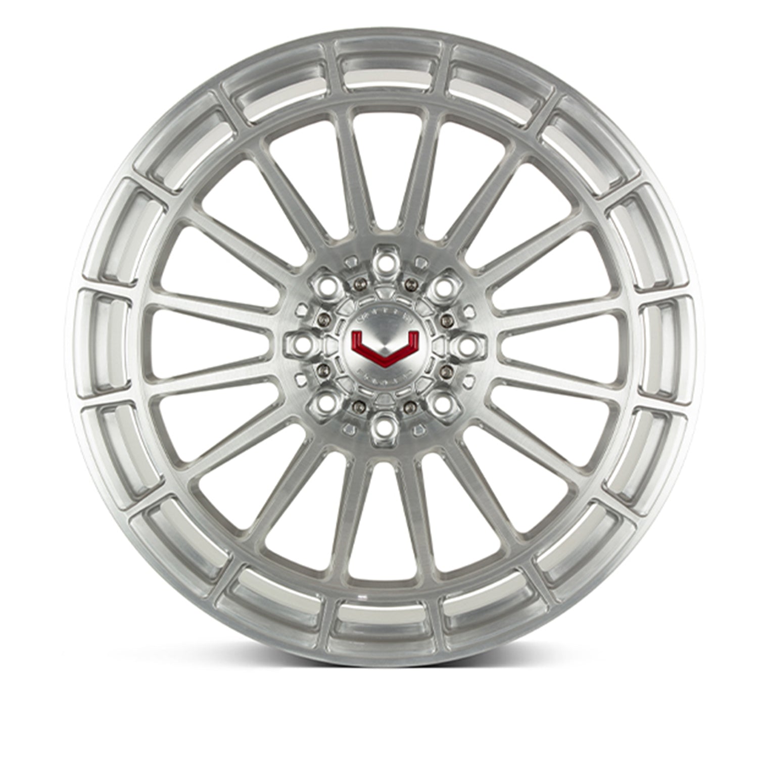 Vossen LCX-01 Forged Alloy Wheels In Brushed Gloss Clear