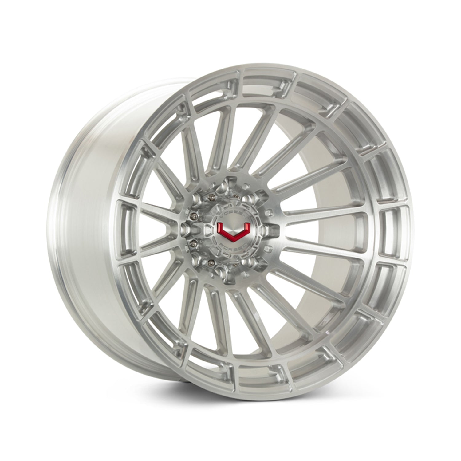 Vossen LCX-01 Forged Alloy Wheels In Brushed Gloss Clear