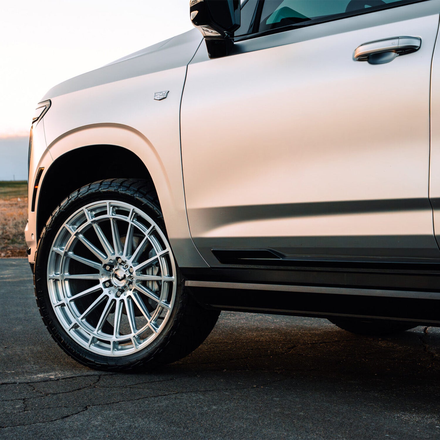 Vossen LCX-01 Forged Alloy Wheels In Brushed Gloss Clear