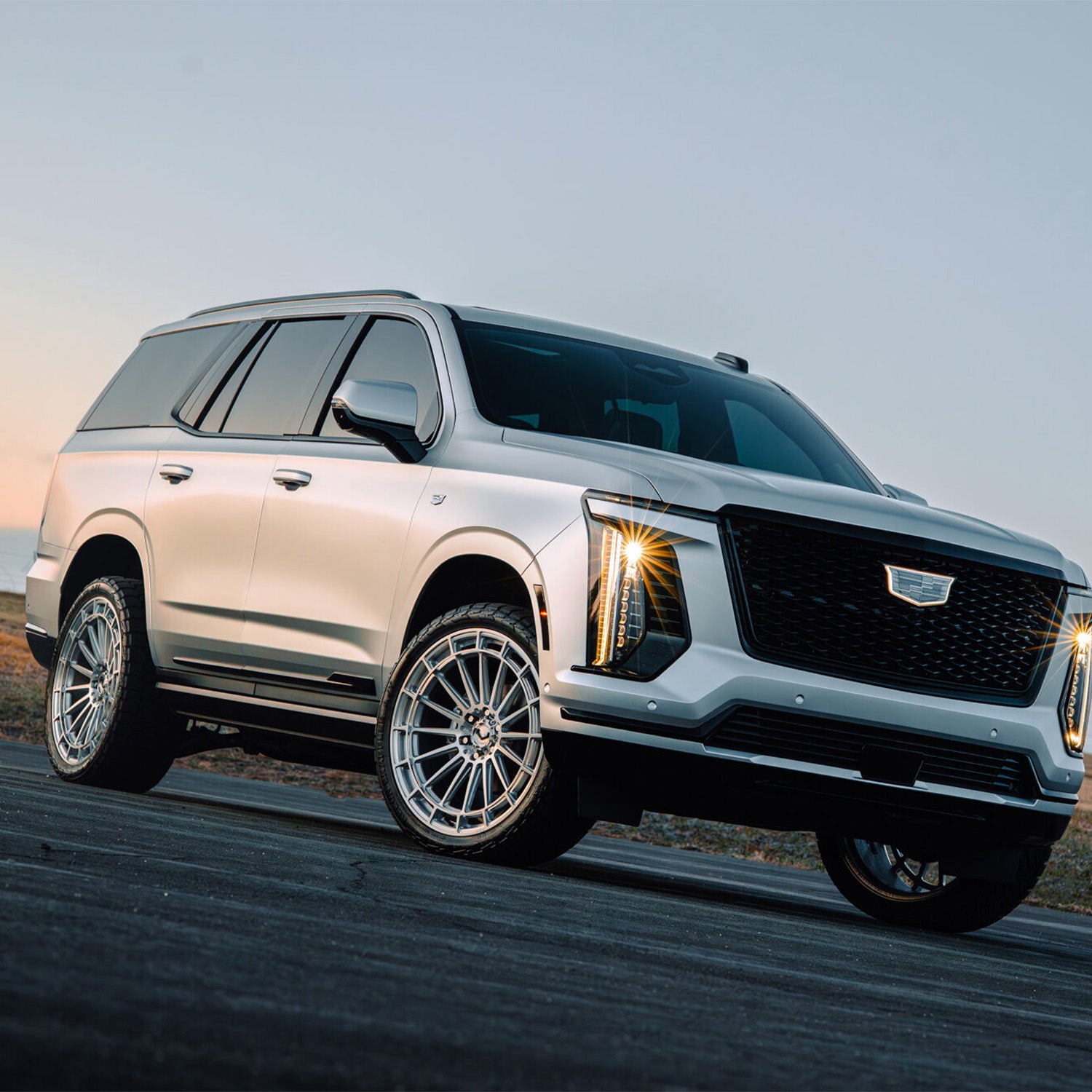 Vossen LCX-01 Forged Alloy Wheels In Brushed Gloss Clear