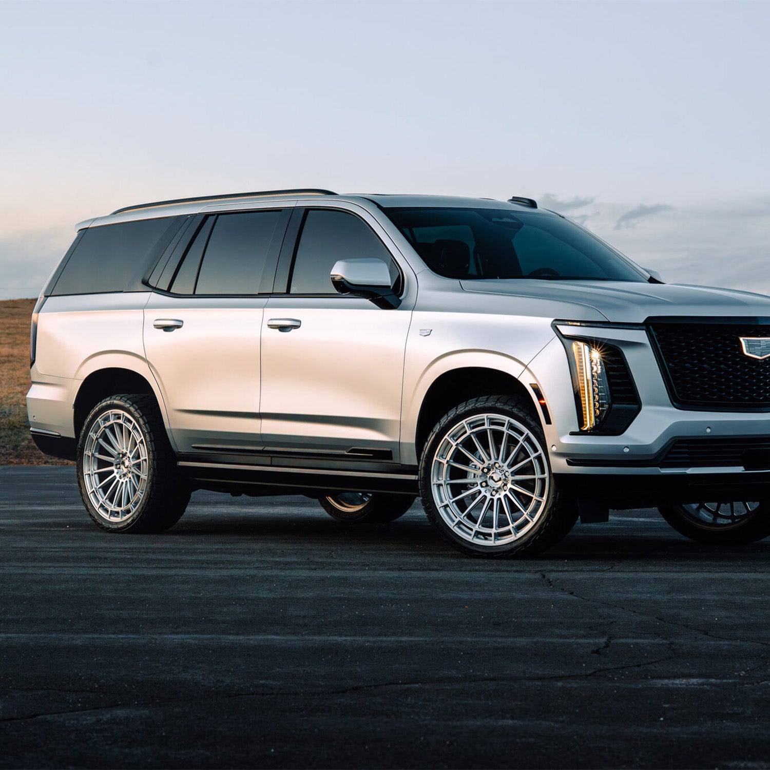 Vossen LCX-01 Forged Alloy Wheels In Brushed Gloss Clear