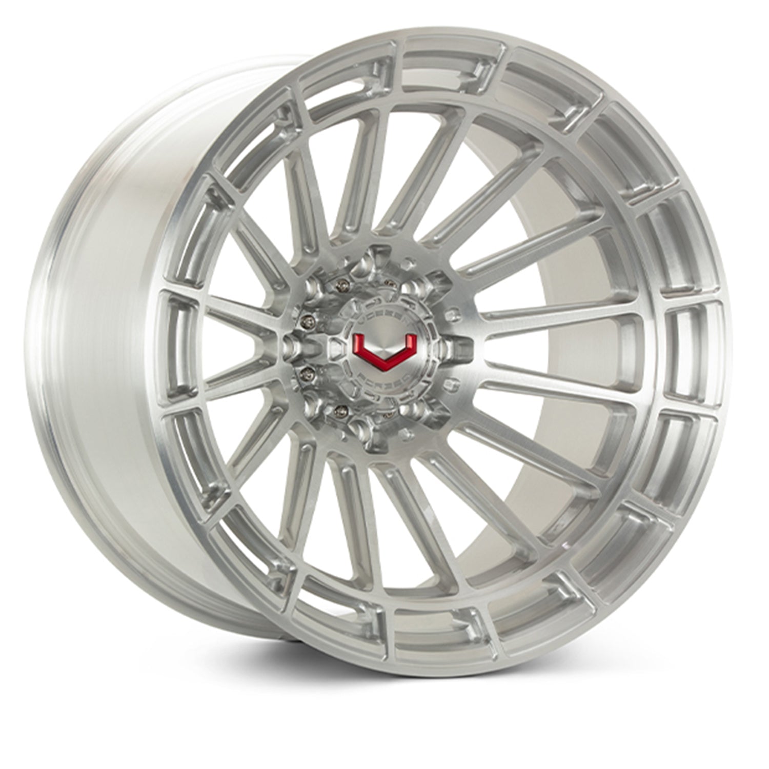 Vossen LCX-01 Forged Alloy Wheels In Brushed Gloss Clear