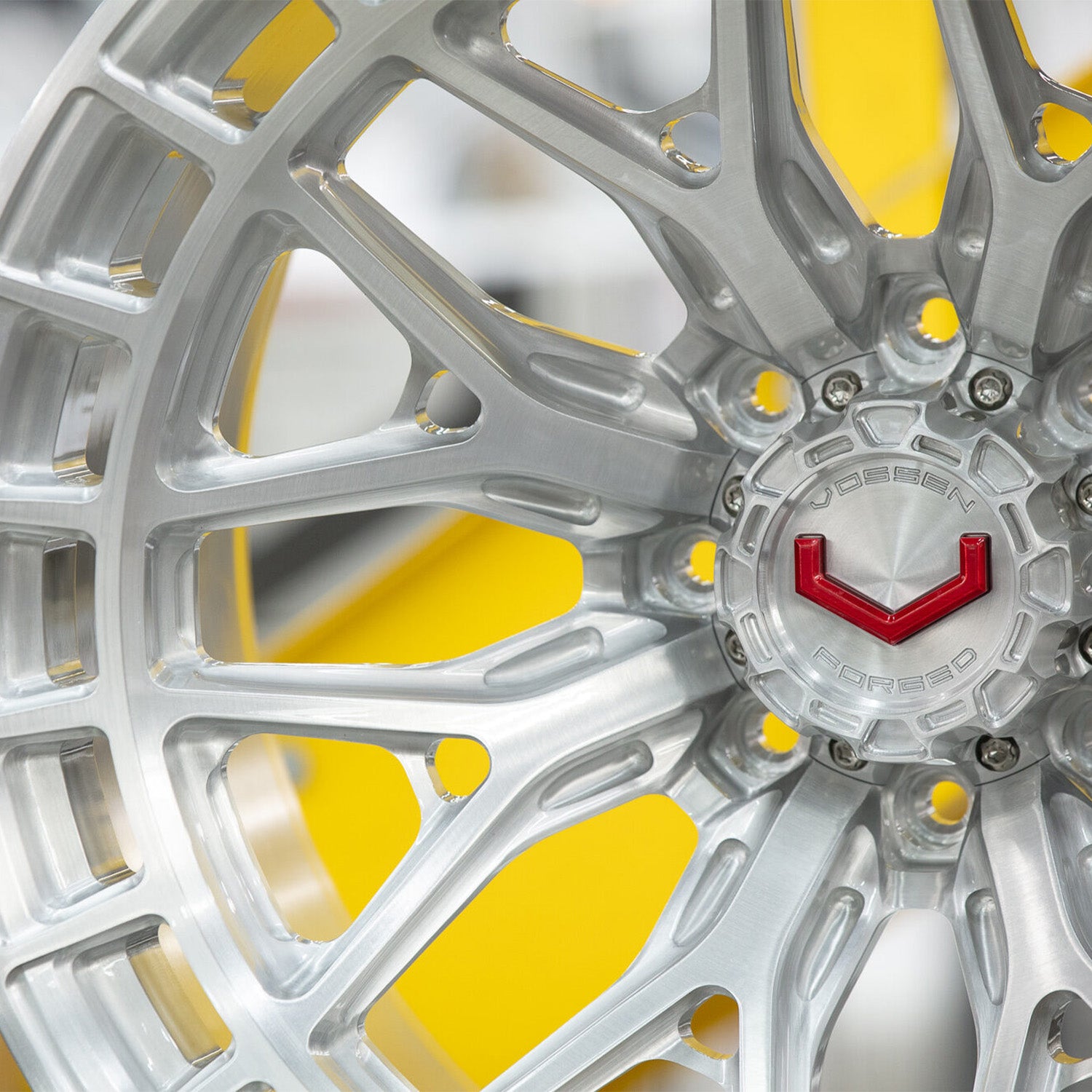 Vossen LCX-02 Forged Alloy Wheels In Brushed Gloss Clear