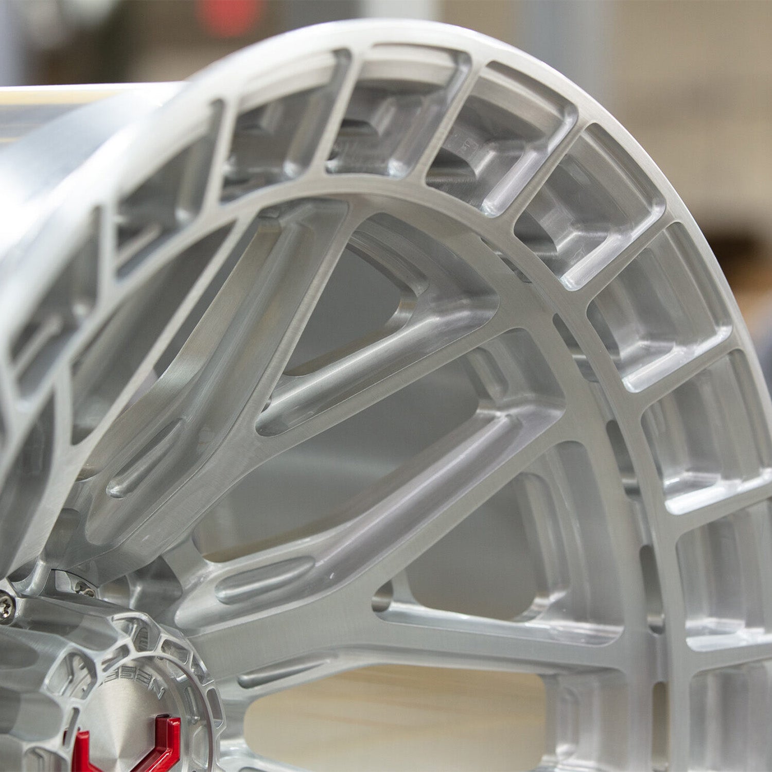 Vossen LCX-02 Forged Alloy Wheels In Brushed Gloss Clear