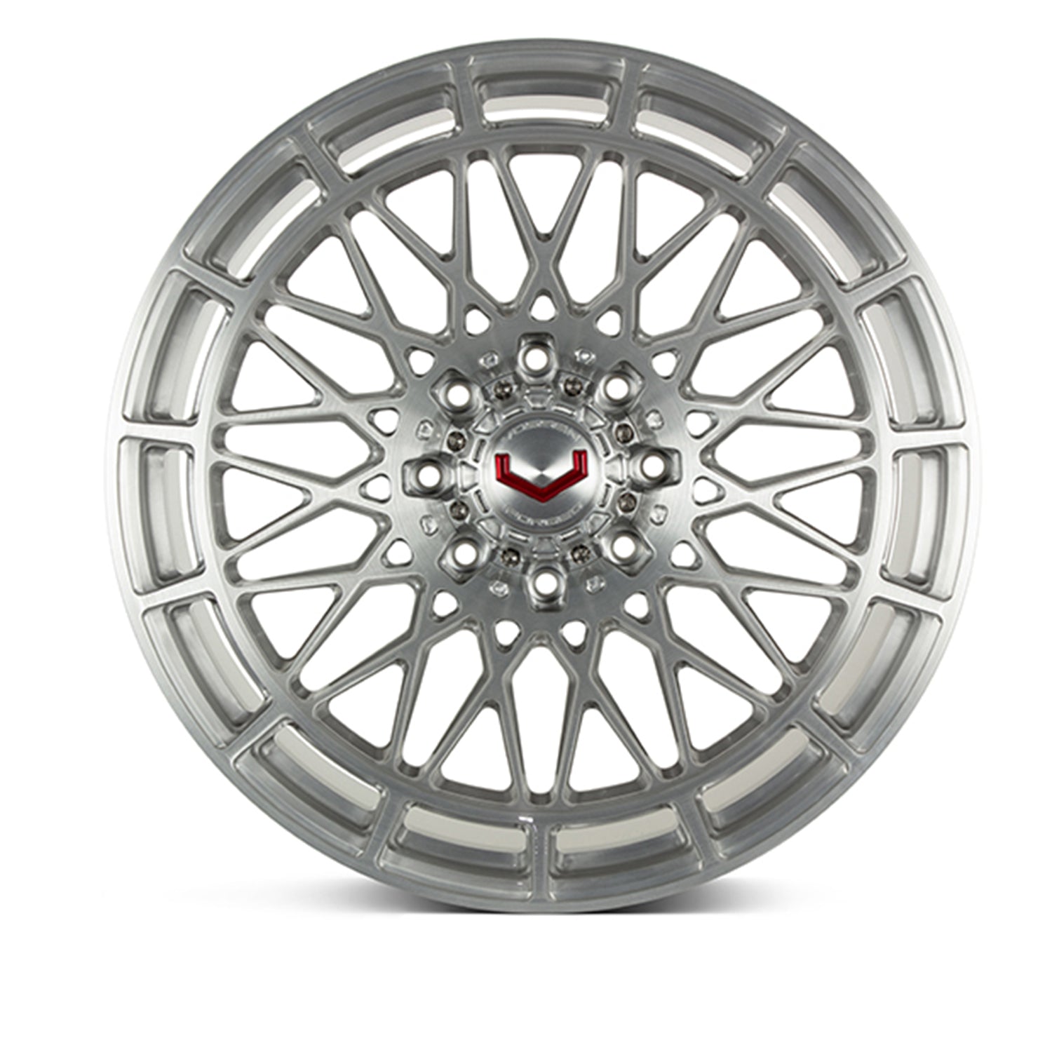 Vossen LCX-03 Forged Alloy Wheels In Brushed Gloss Clear