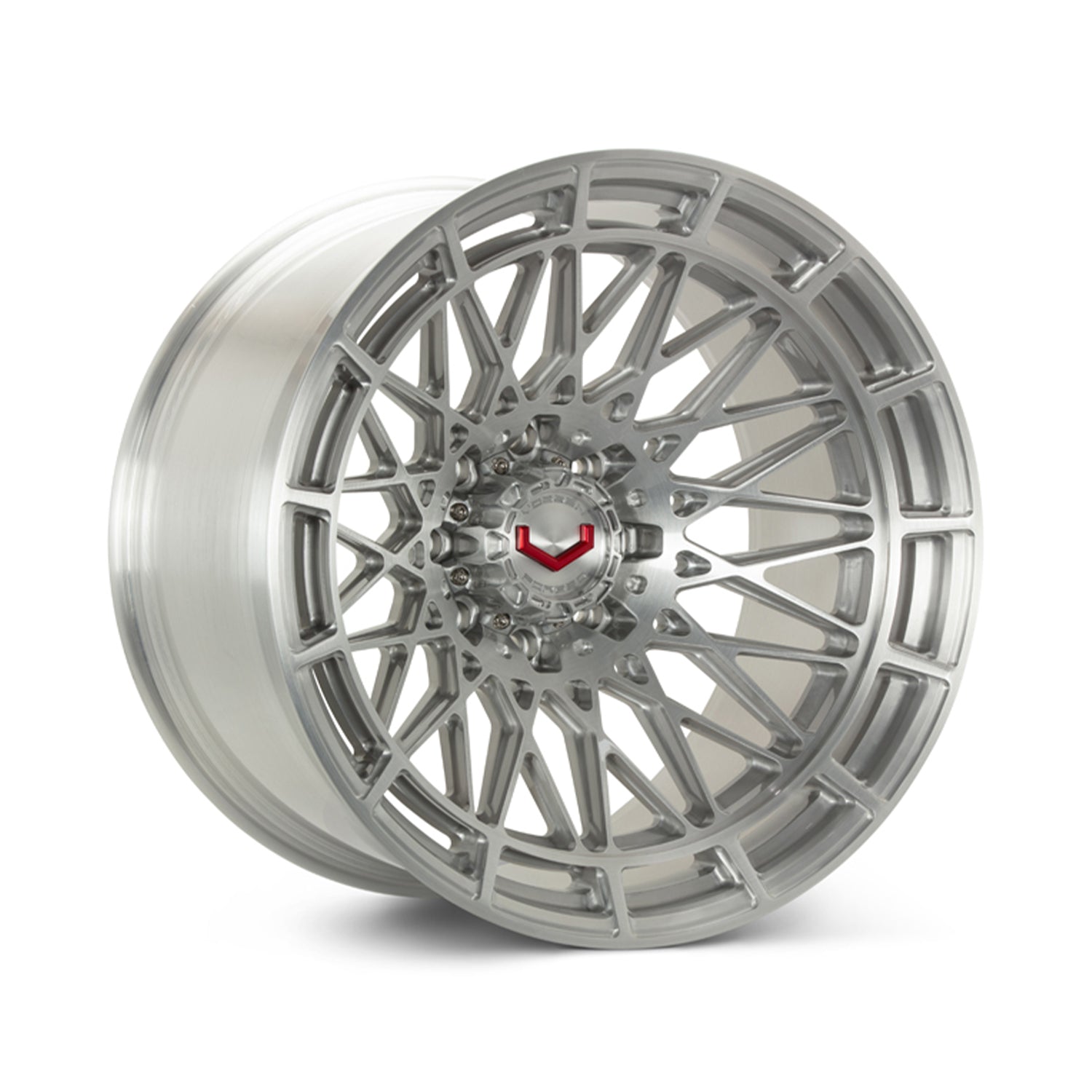 Vossen LCX-03 Forged Alloy Wheels In Brushed Gloss Clear