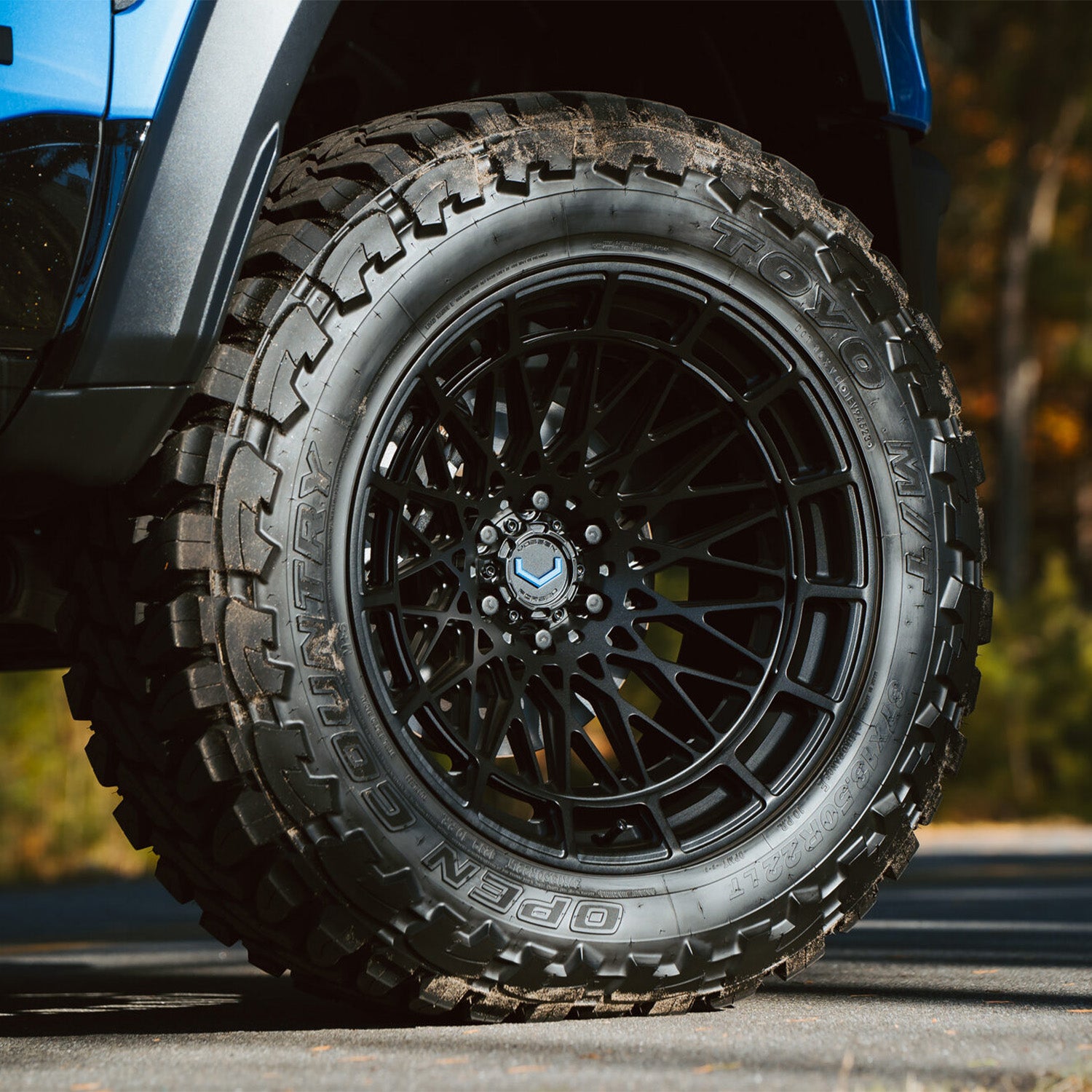 Vossen LCX-03 Forged Alloy Wheels In Satin Black