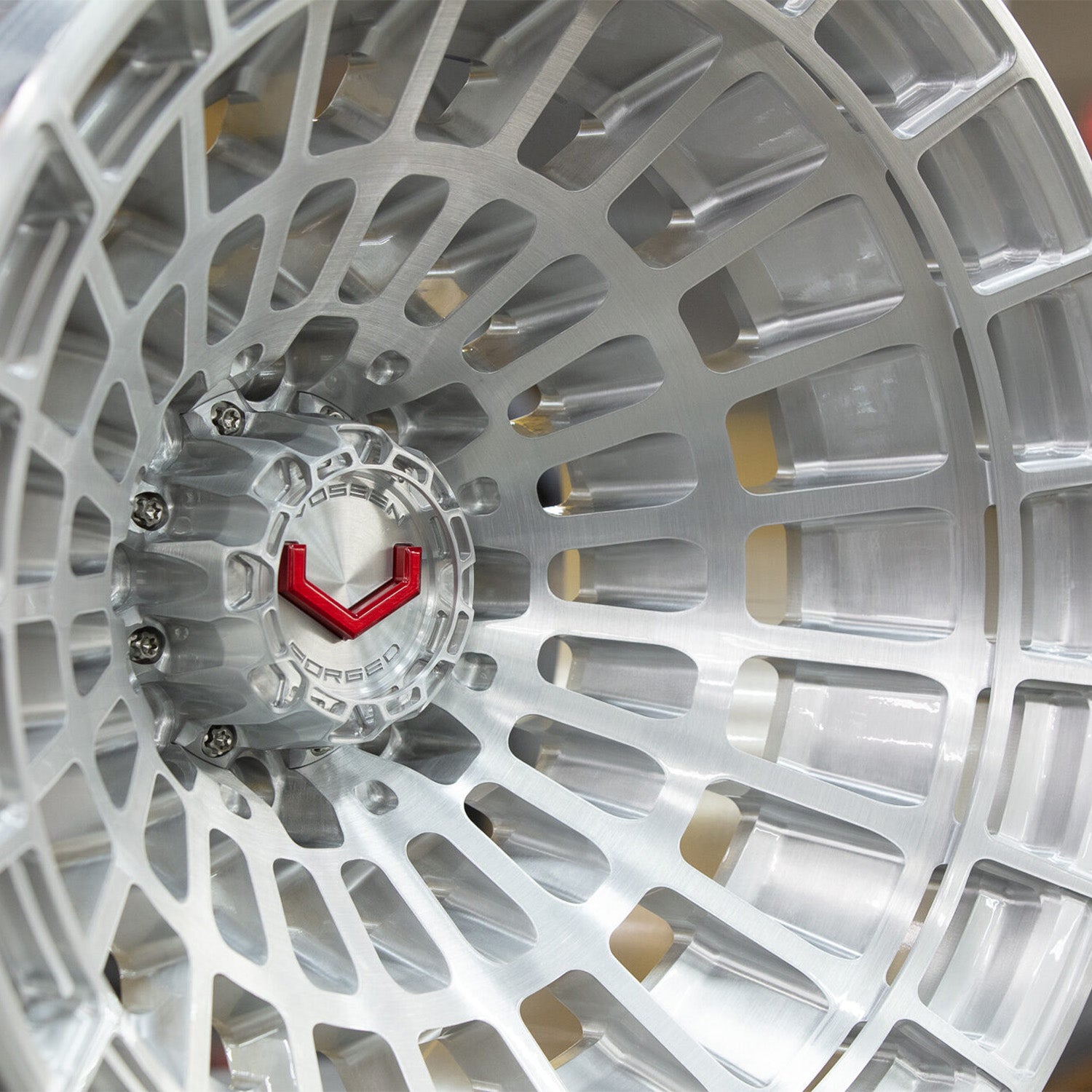 Vossen LCX-04 Forged Alloy Wheels In Brushed Gloss Clear