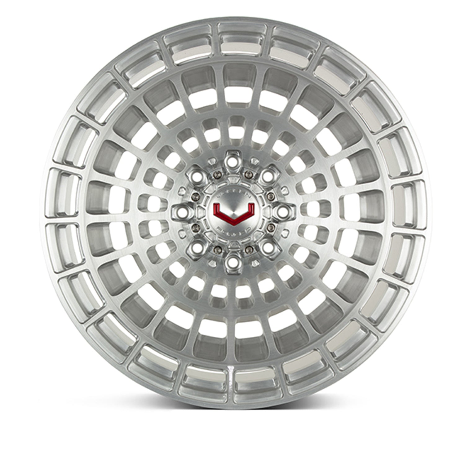 Vossen LCX-04 Forged Alloy Wheels In Brushed Gloss Clear