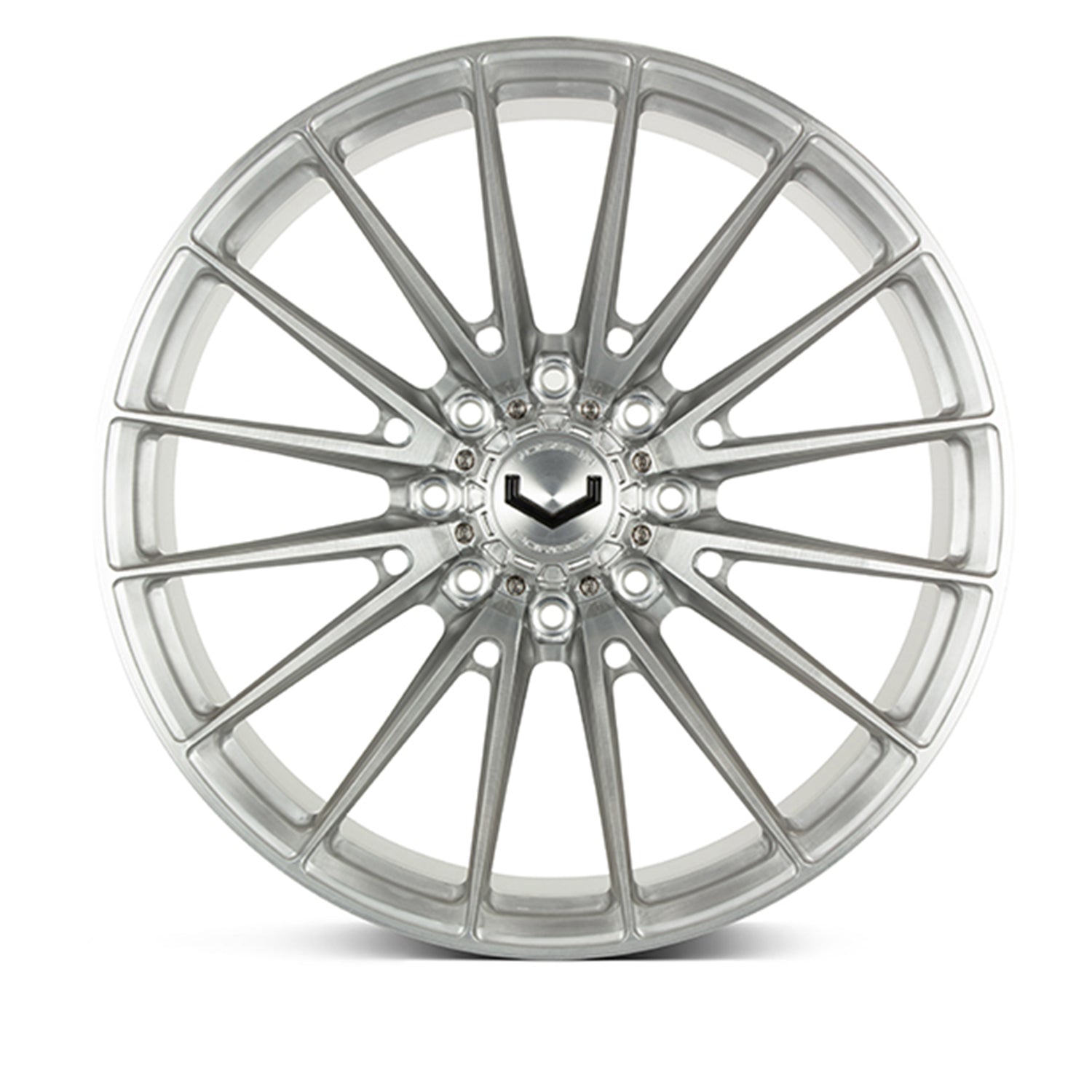 Vossen VFX-01 Forged Alloy Wheels In Brushed Gloss Clear