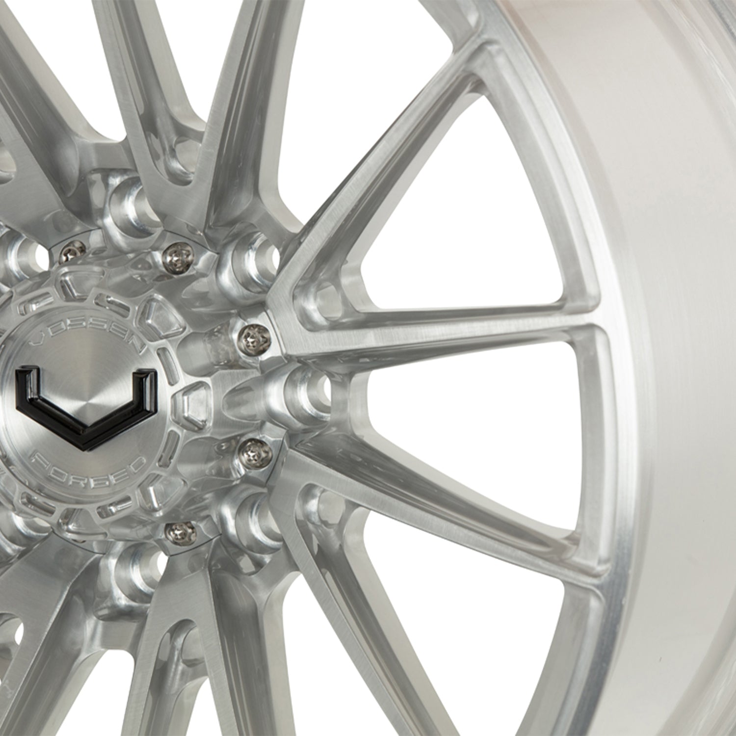 Vossen VFX-01 Forged Alloy Wheels In Brushed Gloss Clear