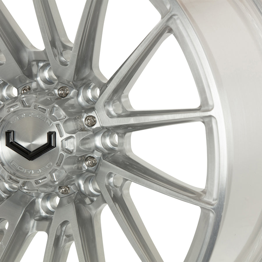 Vossen VFX-01 Forged Alloy Wheels In Brushed Gloss Clear