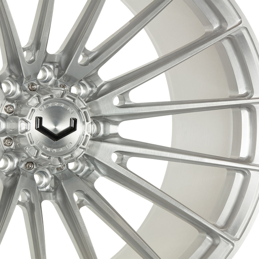 Vossen VFX-01 Forged Alloy Wheels In Brushed Gloss Clear