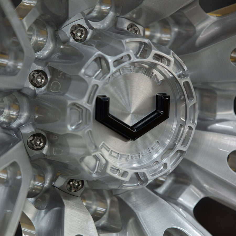 Vossen VFX-01 Forged Alloy Wheels In Brushed Gloss Clear