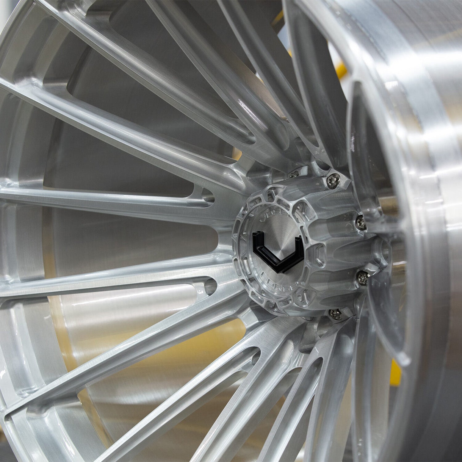 Vossen VFX-01 Forged Alloy Wheels In Brushed Gloss Clear