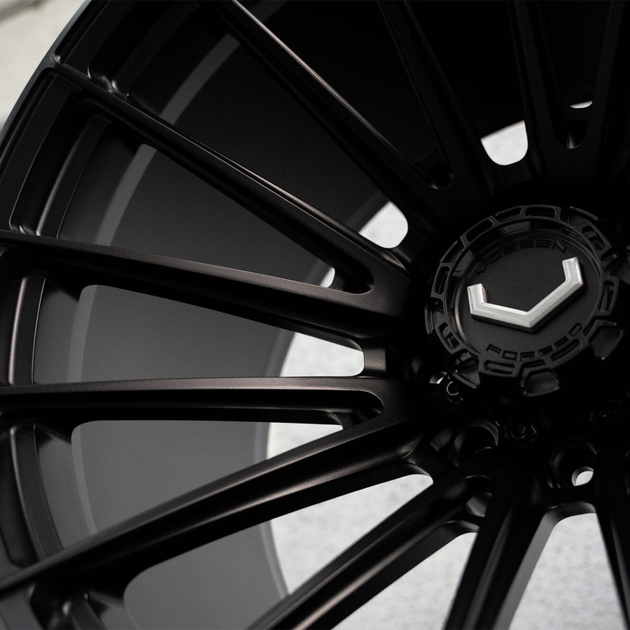 Vossen VFX-01 Forged Alloy Wheels In Satin Black