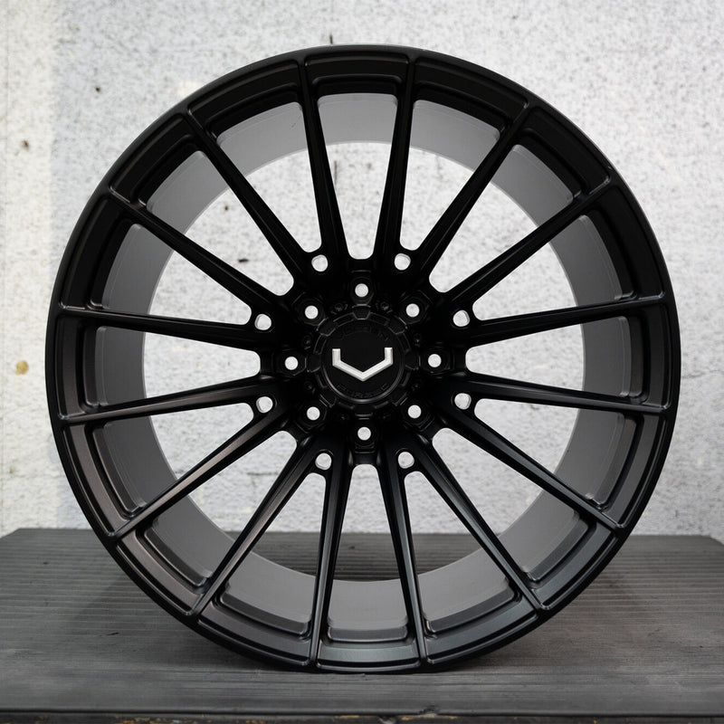 Vossen VFX-01 Forged Alloy Wheels In Satin Black