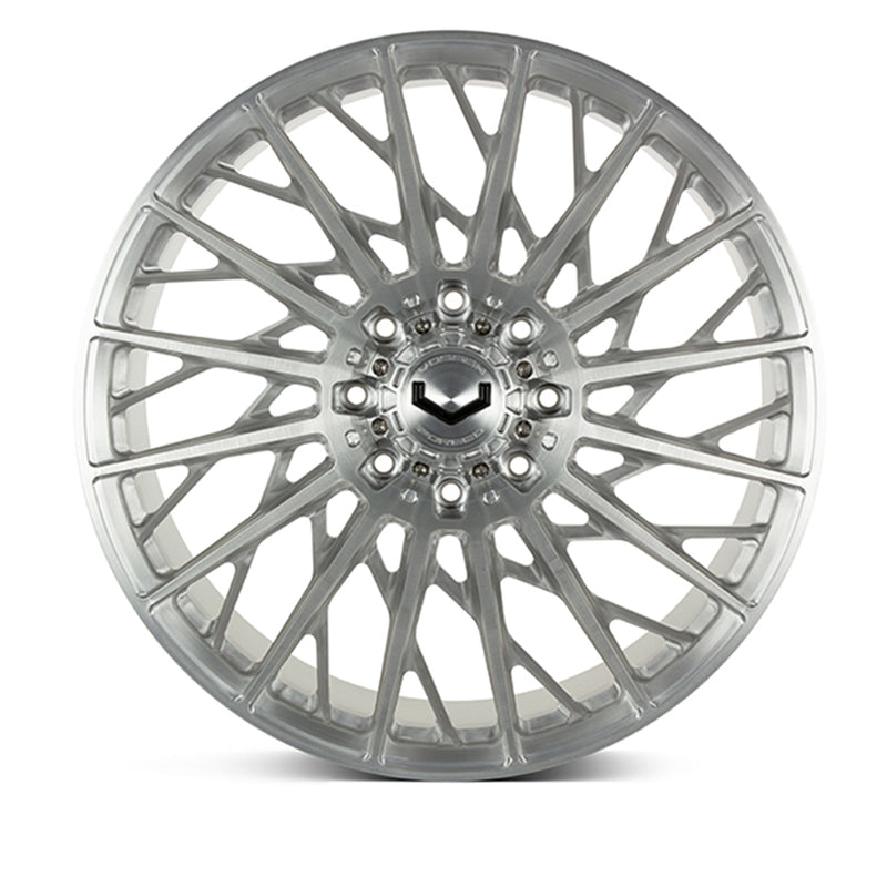 Vossen VFX-02T Forged Alloy Wheels In Brushed Gloss Clear