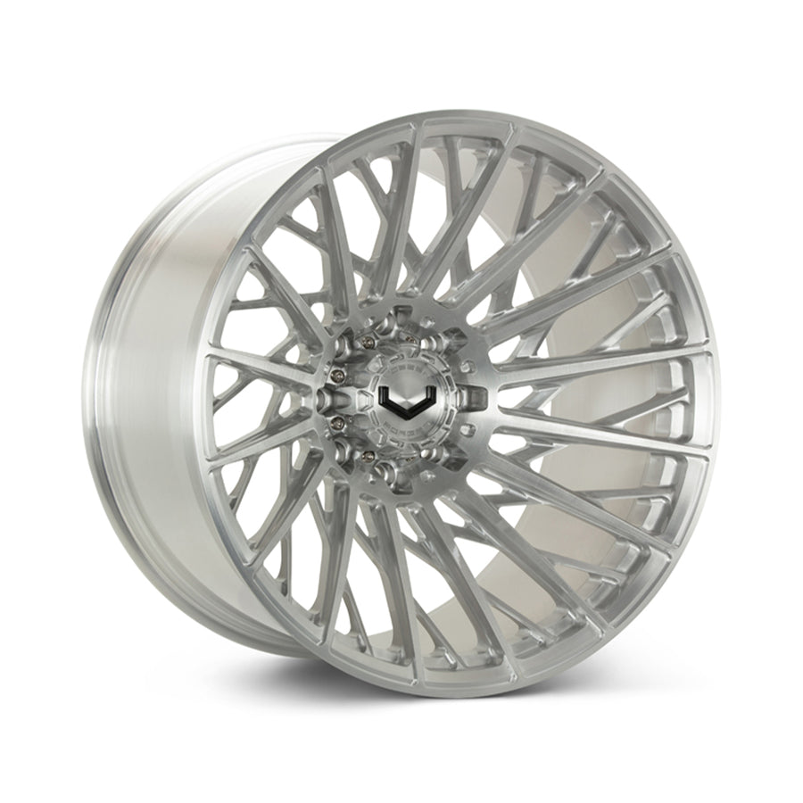 Vossen VFX-02T Forged Alloy Wheels In Brushed Gloss Clear