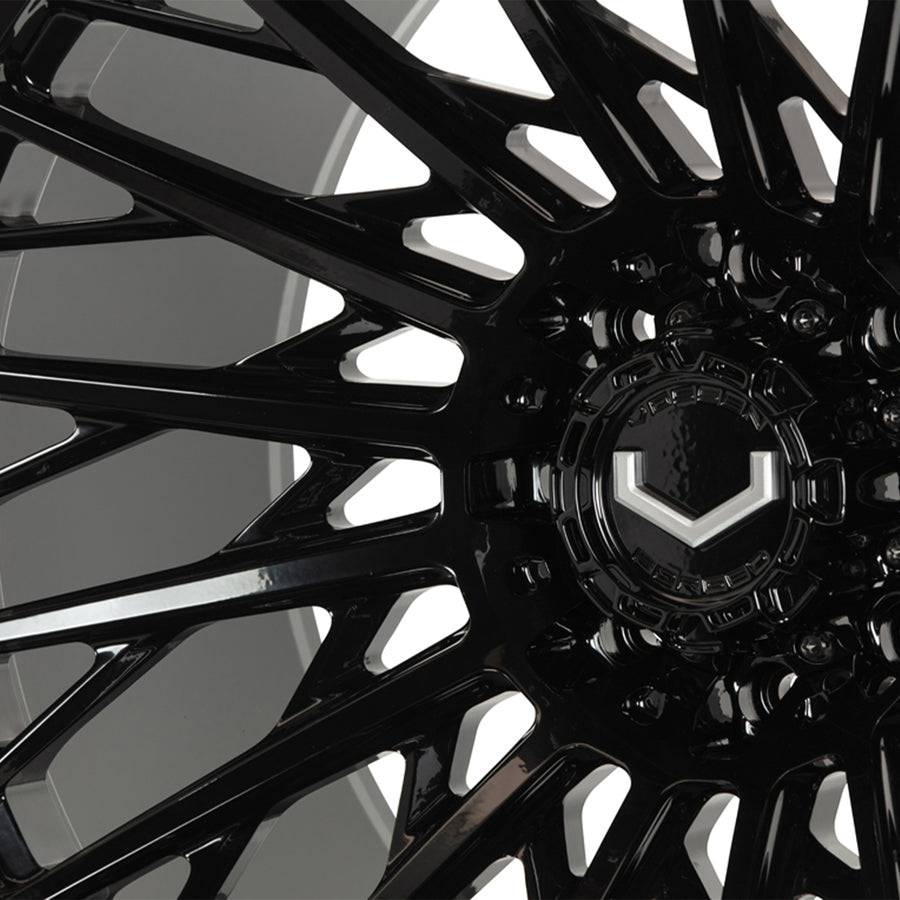Vossen VFX-02T Forged Alloy Wheels In Gloss Black
