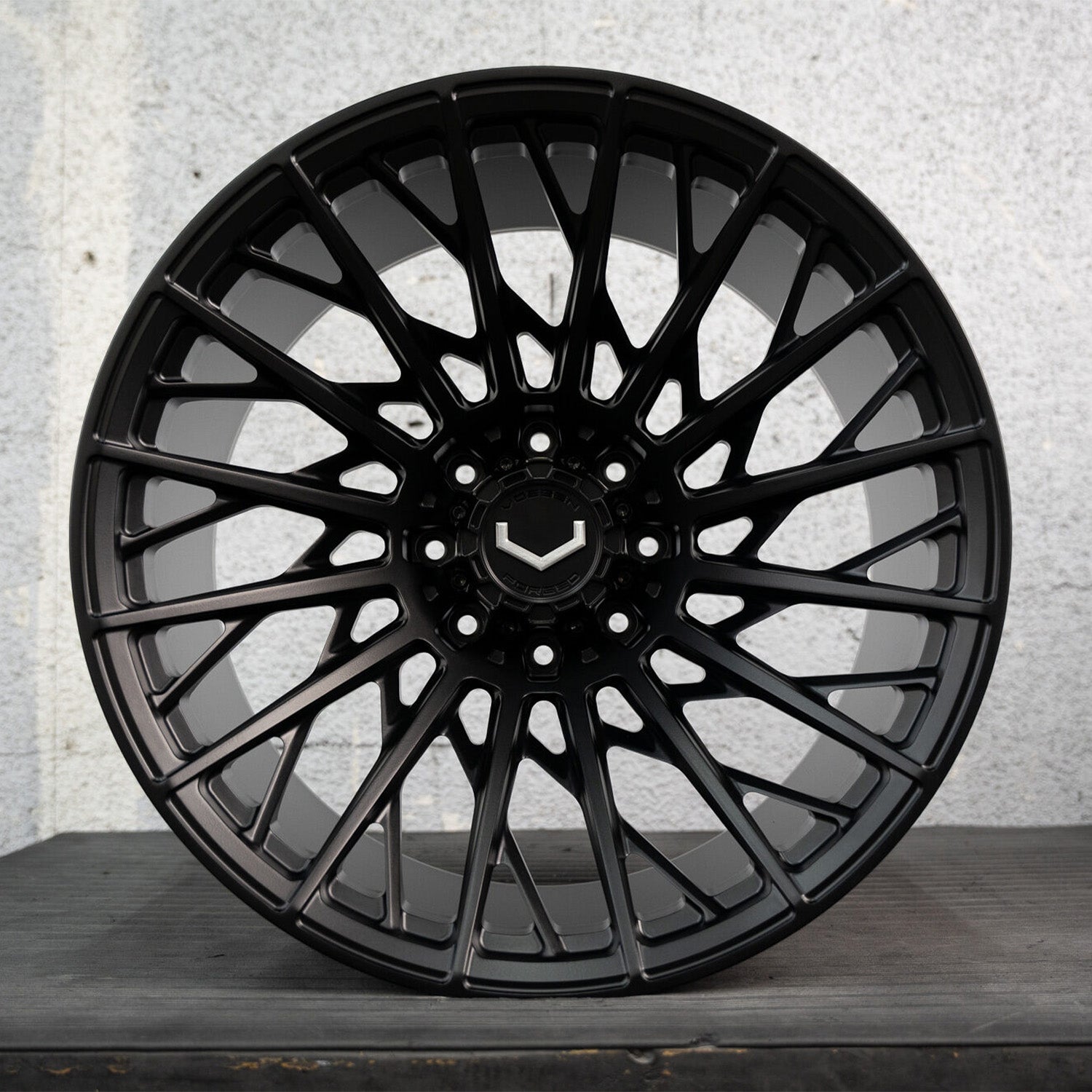 Vossen VFX-02T Forged Alloy Wheels In Satin Black