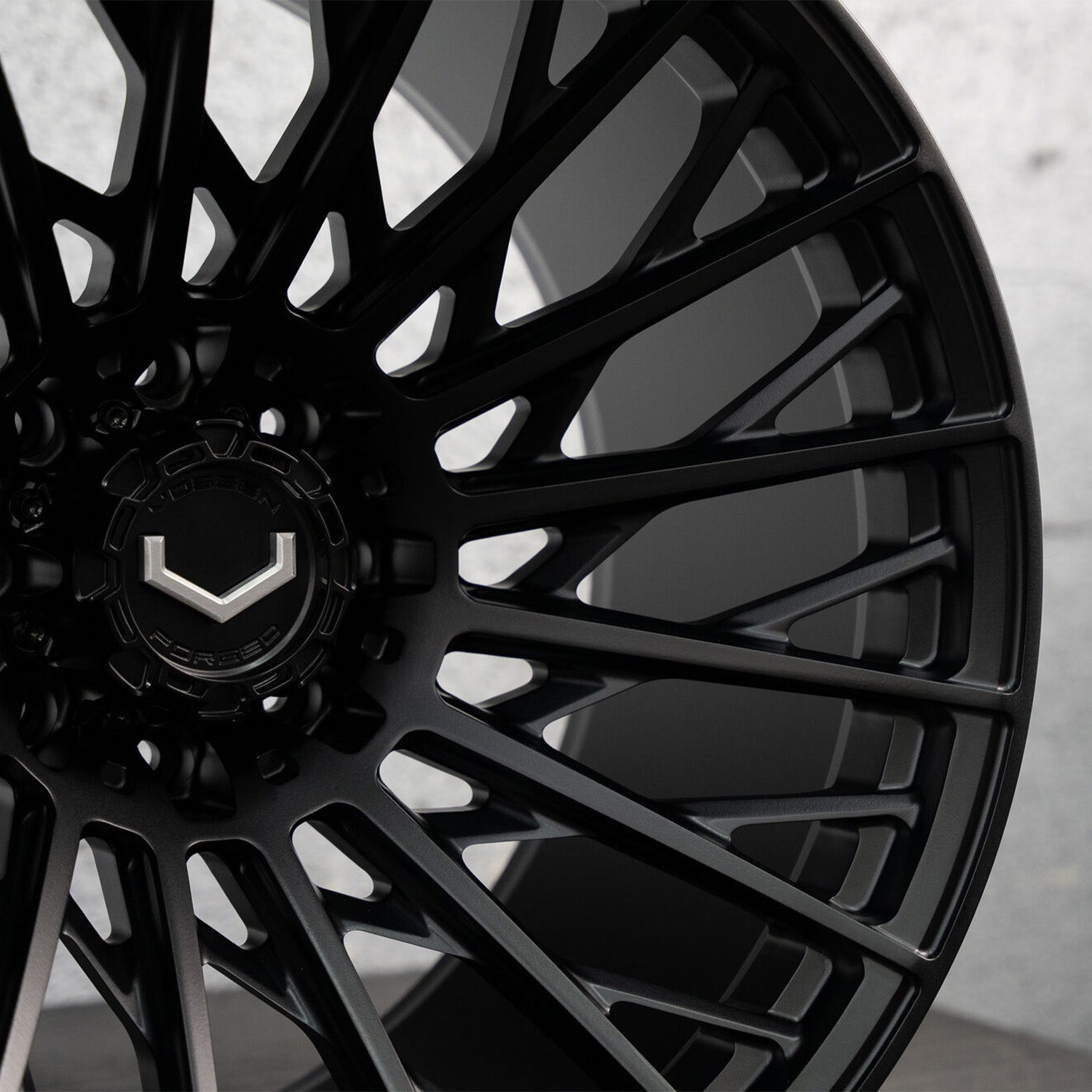 Vossen VFX-02T Forged Alloy Wheels In Satin Black