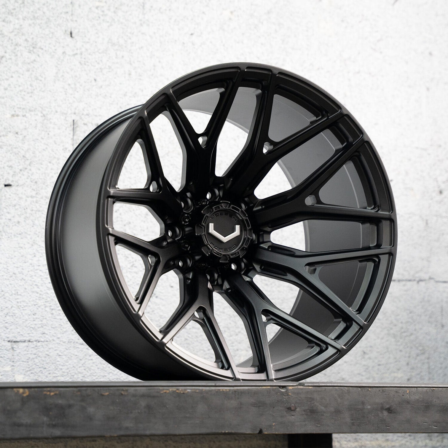 Vossen VFX-03 Forged Alloy Wheels In Satin Black