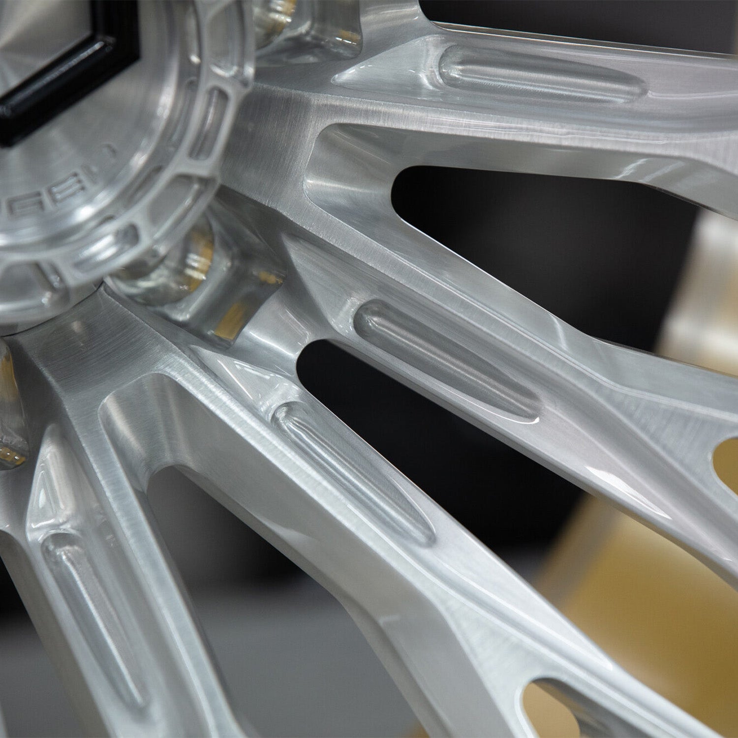 Vossen VFX-04 Forged Alloy Wheels In Brushed Gloss Clear