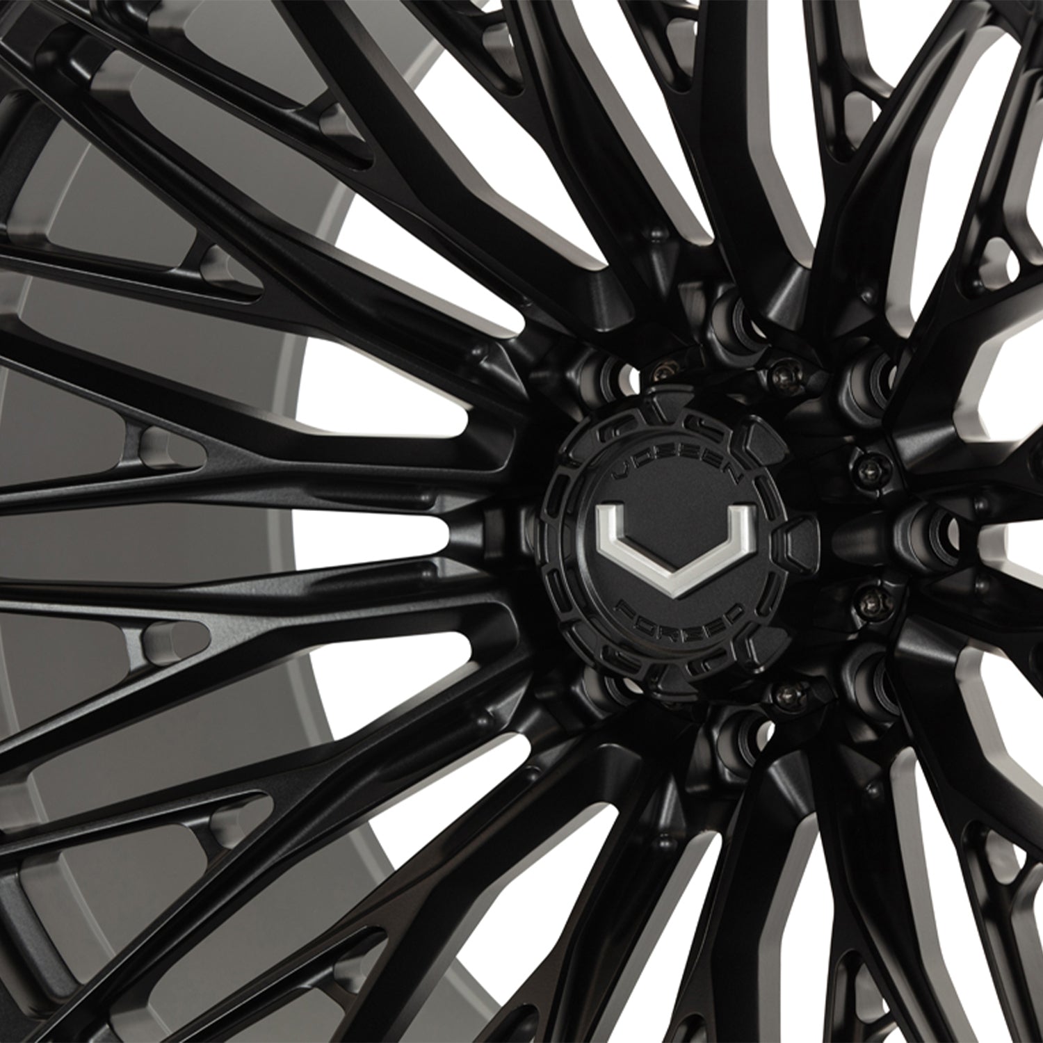 Vossen VFX-04 Forged Alloy Wheels In Satin Black