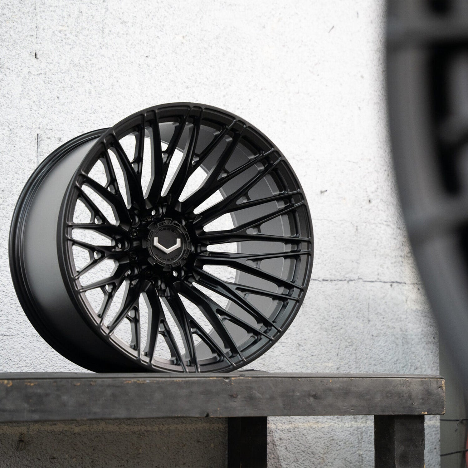 Vossen VFX-04 Forged Alloy Wheels In Satin Black
