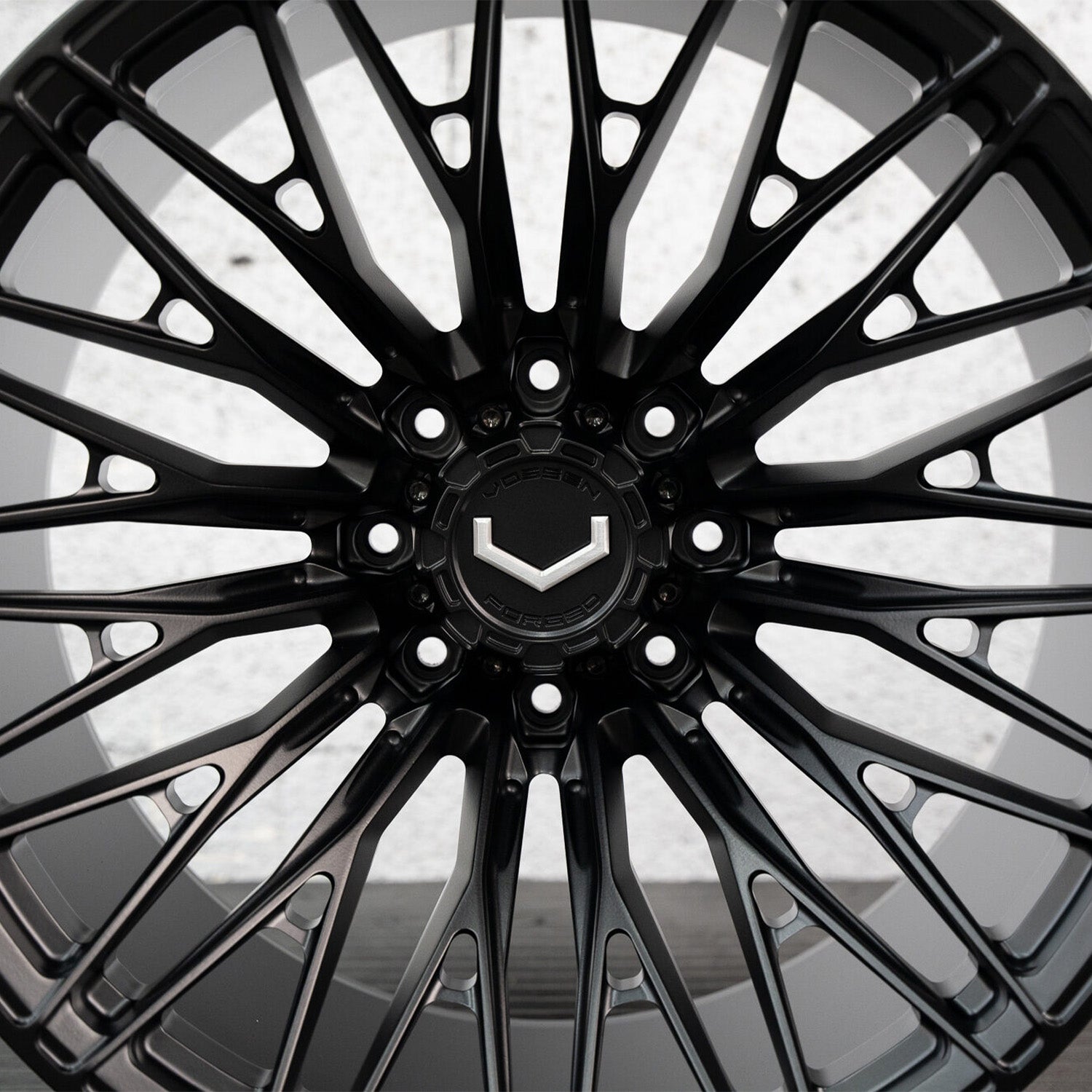 Vossen VFX-04 Forged Alloy Wheels In Satin Black