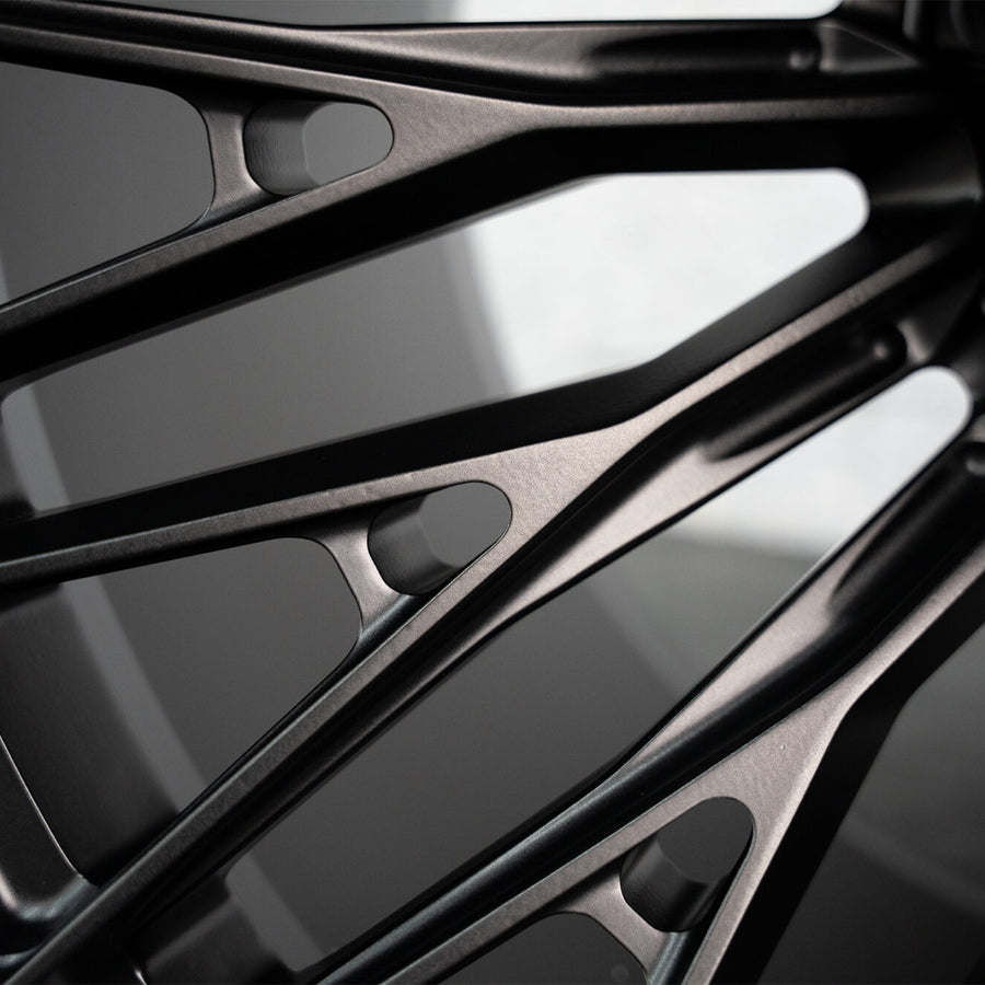 Vossen VFX-04 Forged Alloy Wheels In Satin Black
