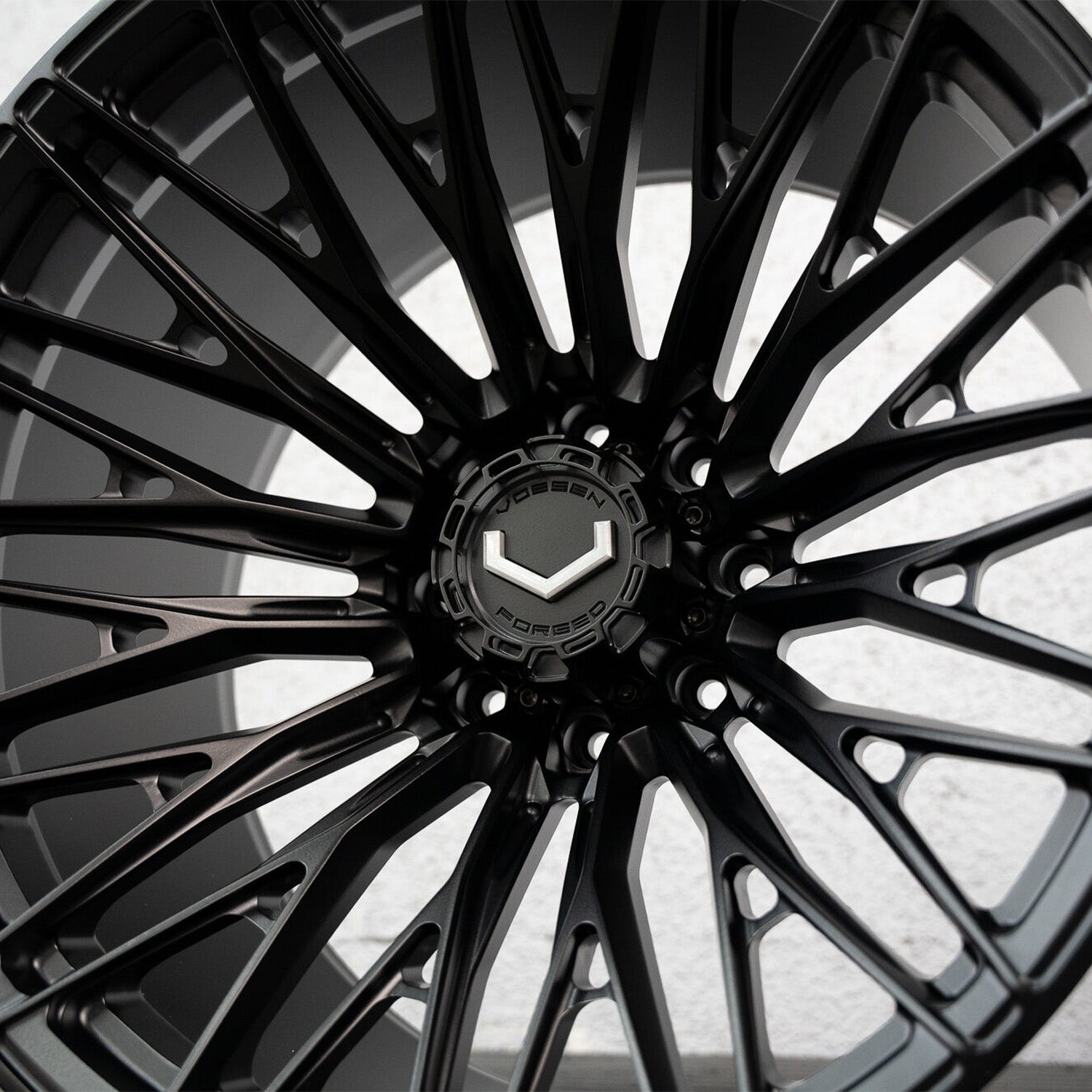 Vossen VFX-04 Forged Alloy Wheels In Satin Black