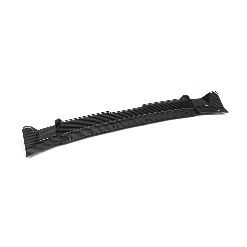 SooQoo BMW G09 XM Front Splitter In Gloss Carbon Fibre