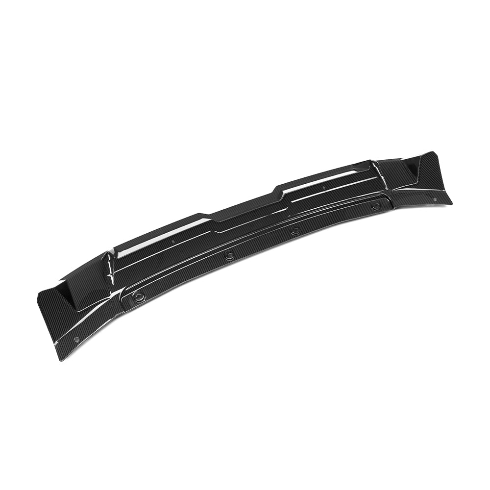 SooQoo BMW G09 XM Front Splitter In Gloss Carbon Fibre
