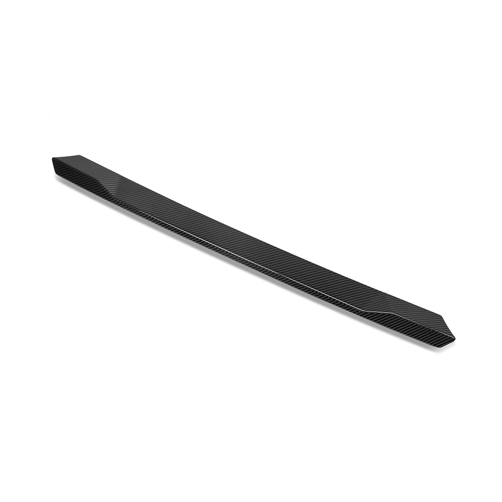 SooQoo BMW G09 XM Lower Rear Spoiler In Gloss Carbon Fibre