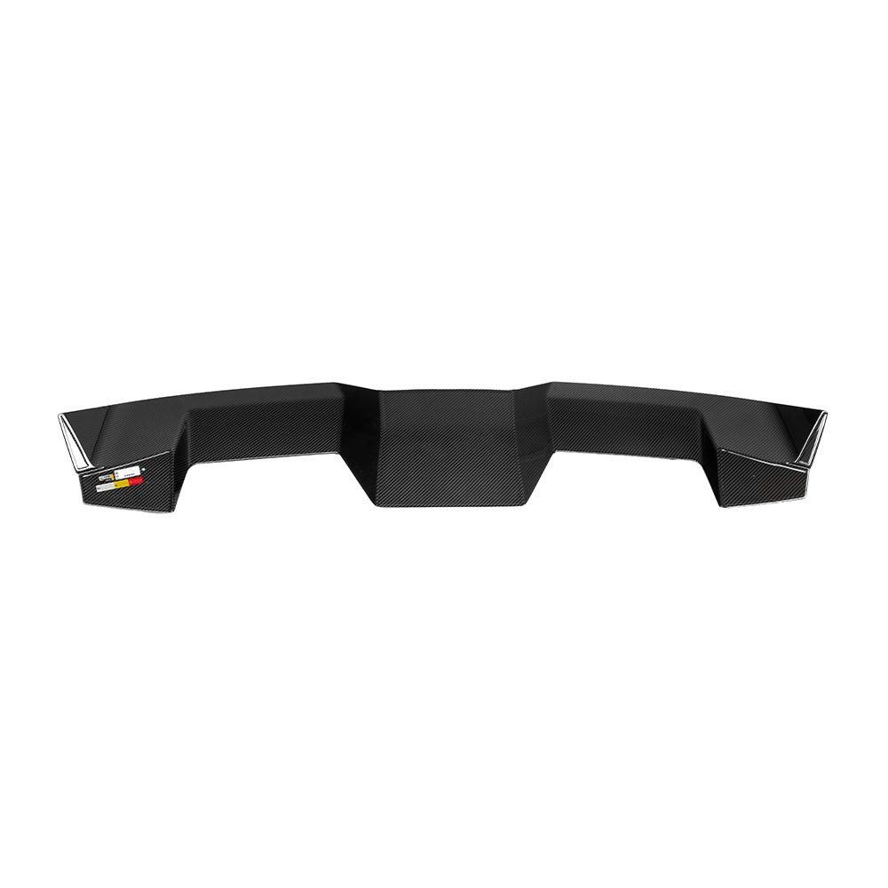 SooQoo BMW G09 XM Upper Spoiler In Gloss Carbon Fibre