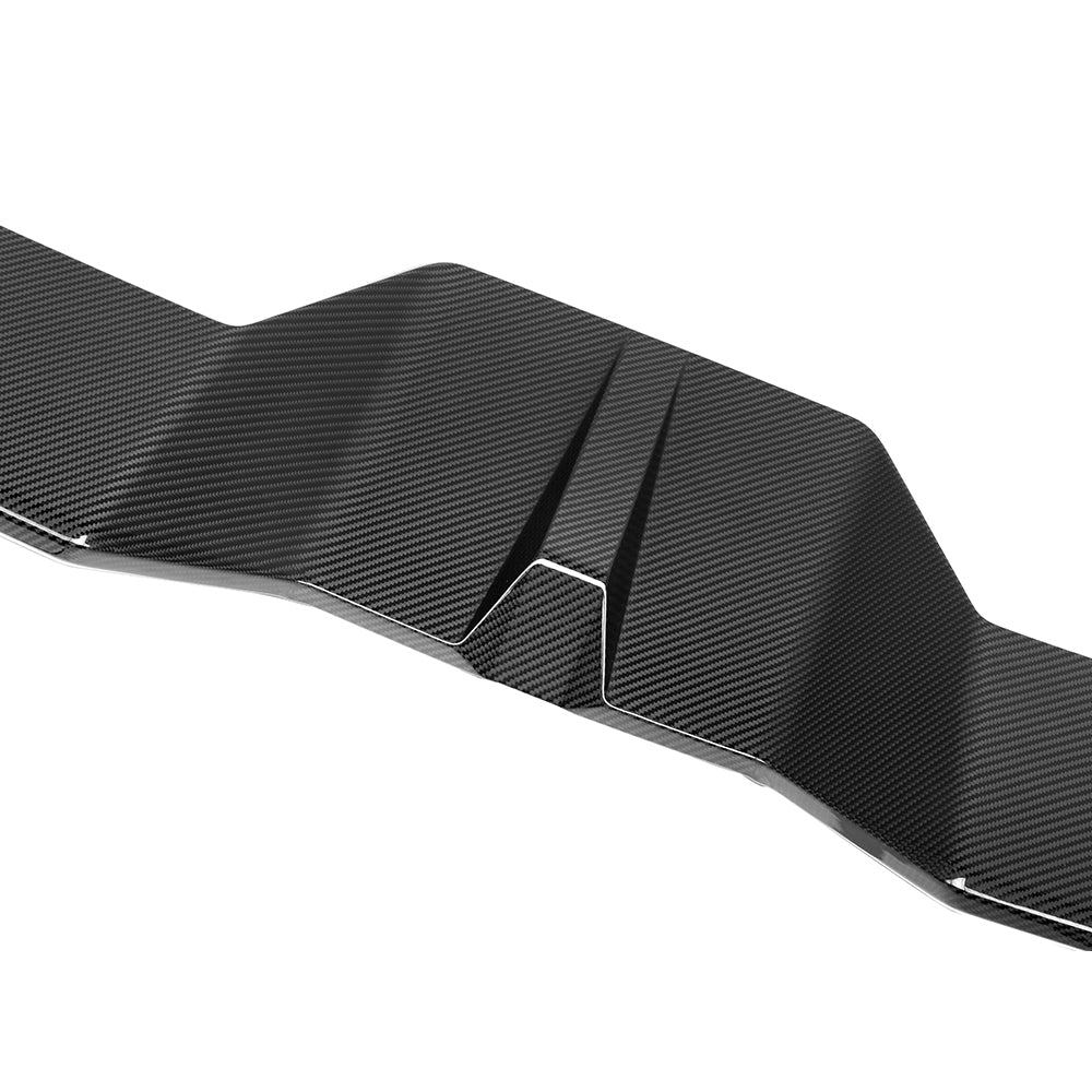 SooQoo BMW G09 XM Upper Spoiler In Gloss Carbon Fibre