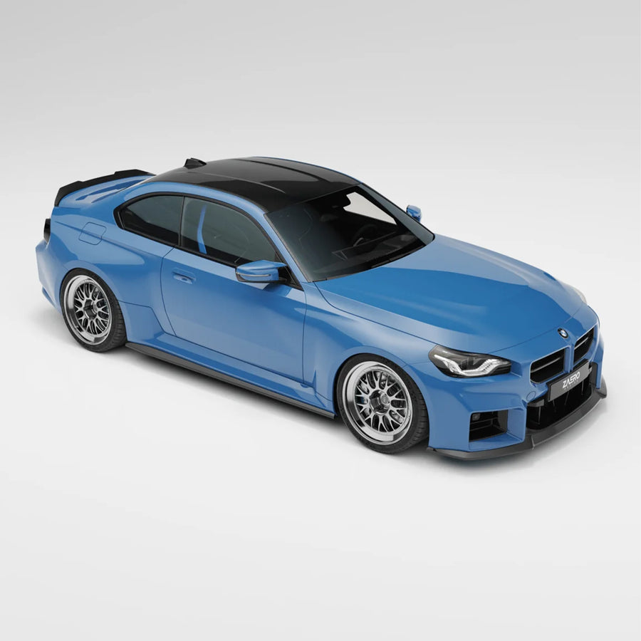 ZAERO Design BMW G87 M2 EVO-S Gloss Black Front Splitter