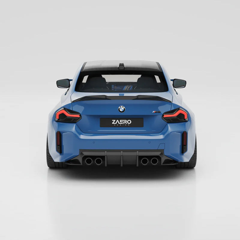 ZAERO Design BMW G87 M2 EVO-S Gloss Black Rear Diffuser