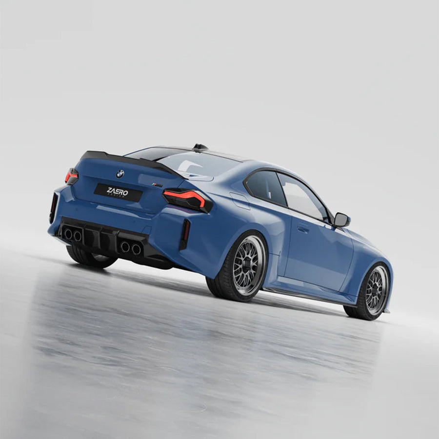 ZAERO Design BMW G87 M2 EVO-S Gloss Black Rear Diffuser