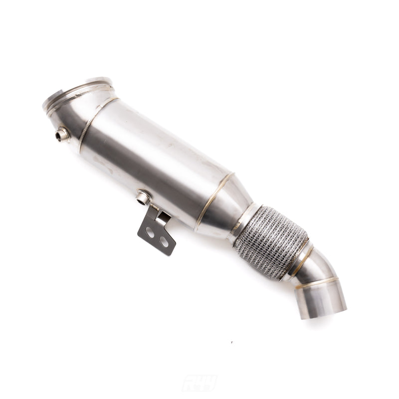 Deep Tone Industries BMW F Series B58 Exhaust 200 Cell Euro 6 (Non-CEL) Sports Cat Downpipe (M140i, M240i, 340i, 440i, G30 540i & more)