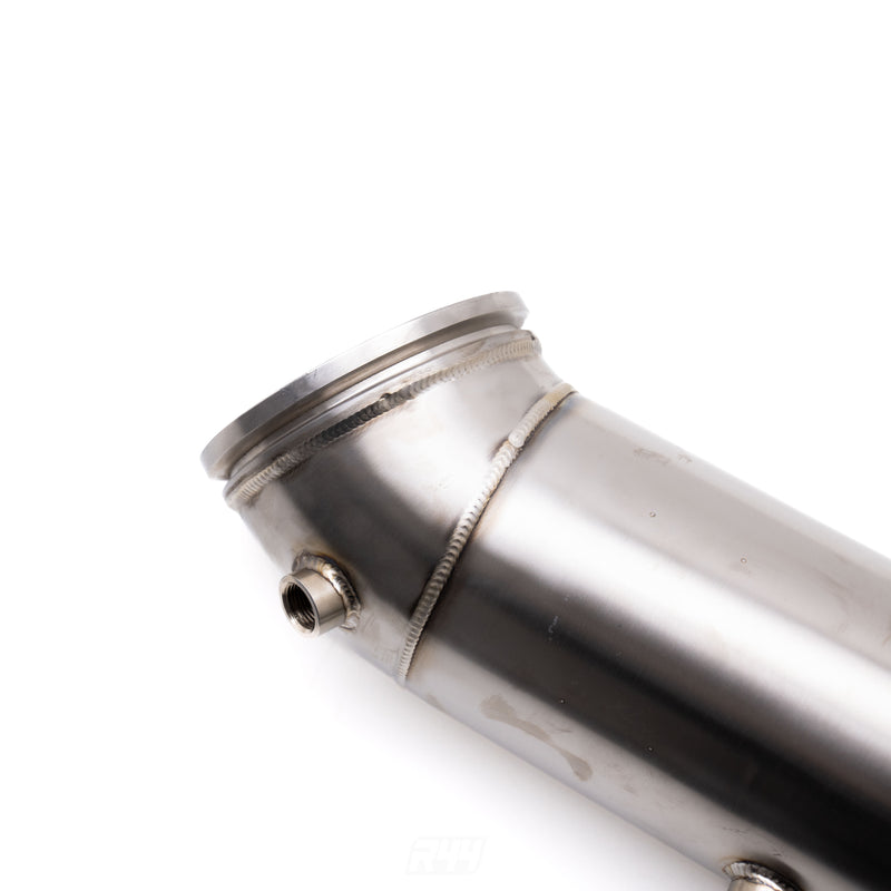 Deep Tone Industries BMW F Series B58 Exhaust 200 Cell Euro 6 (Non-CEL) Sports Cat Downpipe (M140i, M240i, 340i, 440i, G30 540i & more)