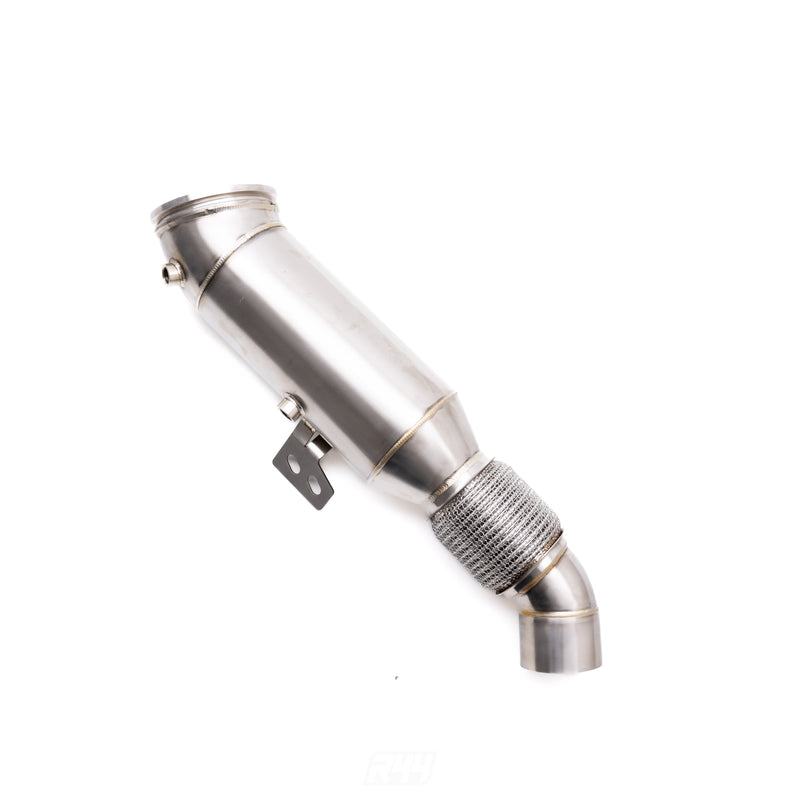 Deep Tone Industries BMW F Series B58 Exhaust 200 Cell Euro 6 (Non-CEL) Sports Cat Downpipe (M140i, M240i, 340i, 440i, G30 540i & more)