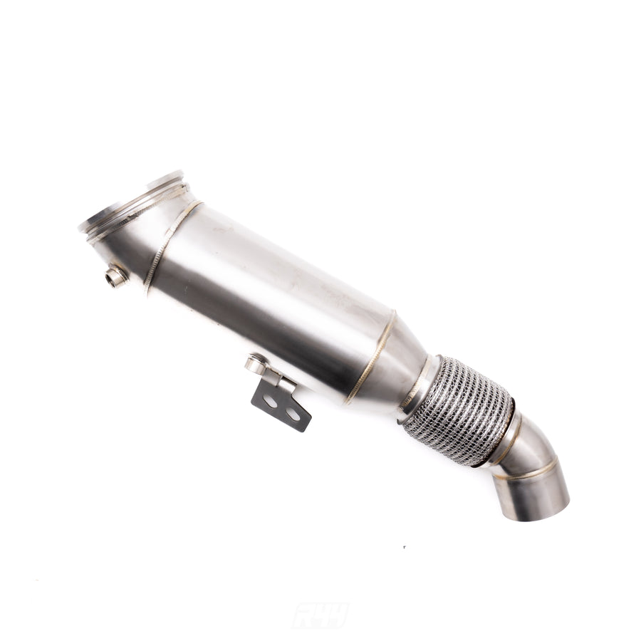 Deep Tone Industries BMW F Series B58 Exhaust 200 Cell Euro 6 (Non-CEL) Sports Cat Downpipe (M140i, M240i, 340i, 440i, G30 540i & more)