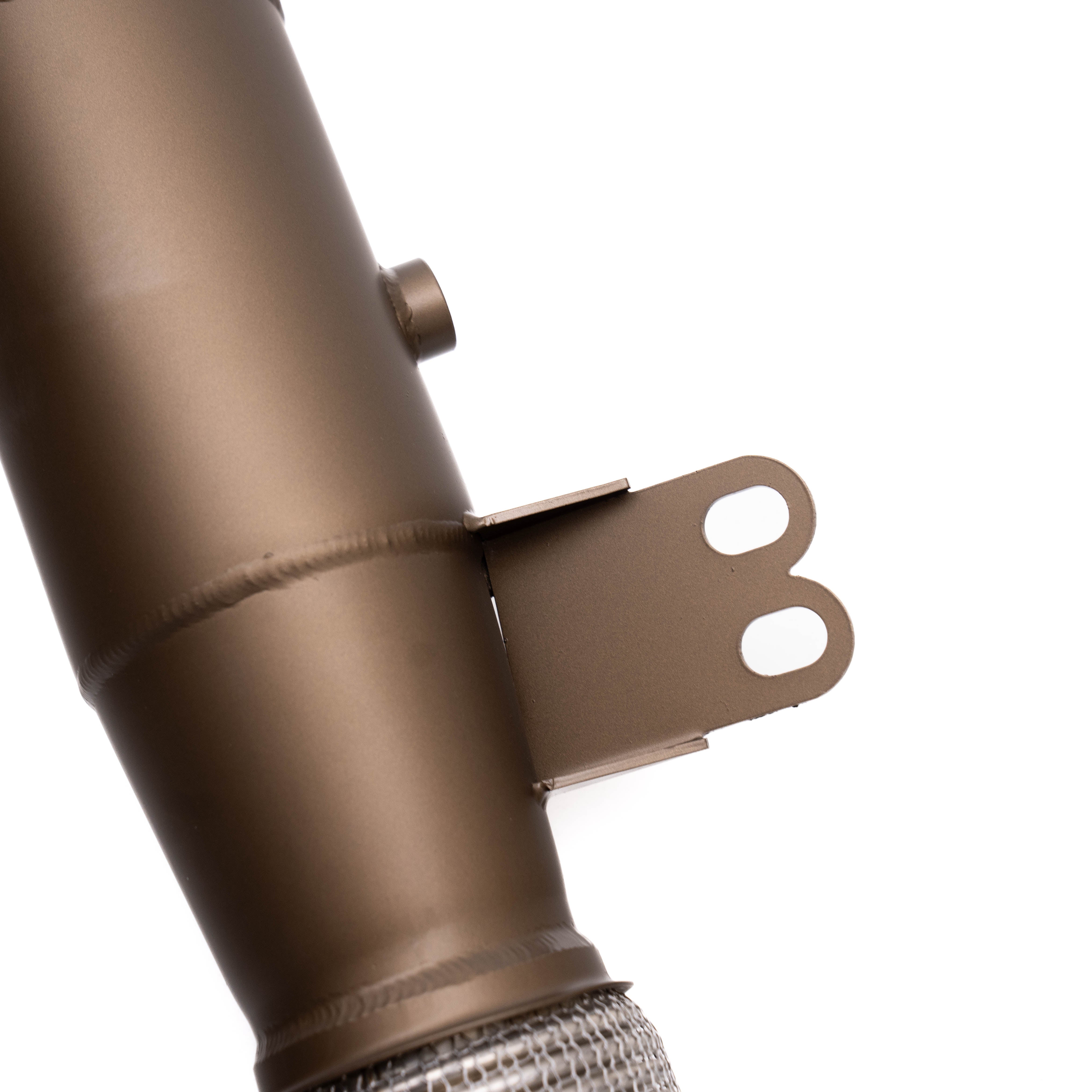 R44 BMW F Series B58 Ceramic Coated Exhaust Catless Downpipe (M140i, M240i, 340i, 440i, G30 540i & more)