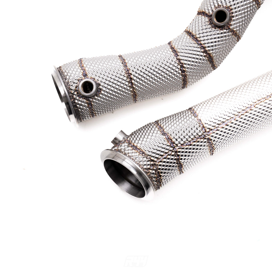 Deep Tone Industries BMW F97 X3M & F98 X4M S58 Exhaust Catless Downpipes