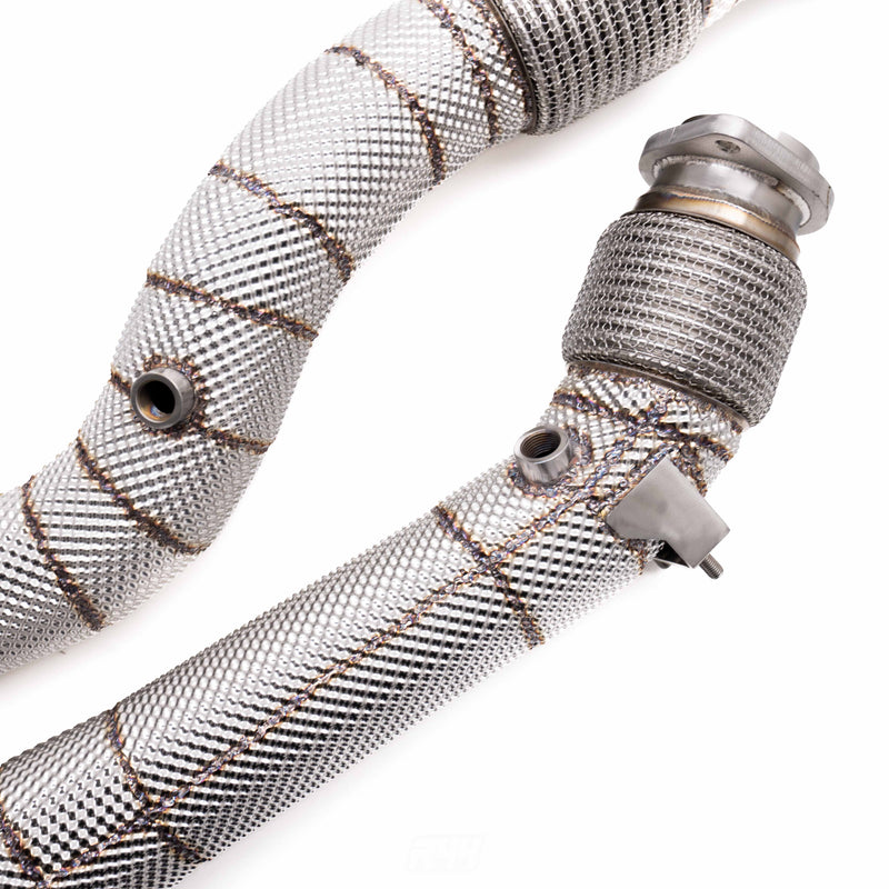 Deep Tone Industries BMW F97 X3M & F98 X4M S58 Exhaust Catless Downpipes