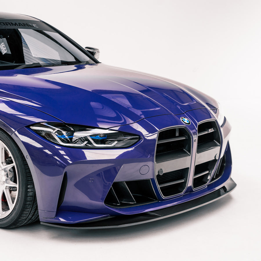 MHC+ BMW G80/G81 M3 & G82/G83 M4 SP1 Front Splitter In Pre Preg Carbon Fibre