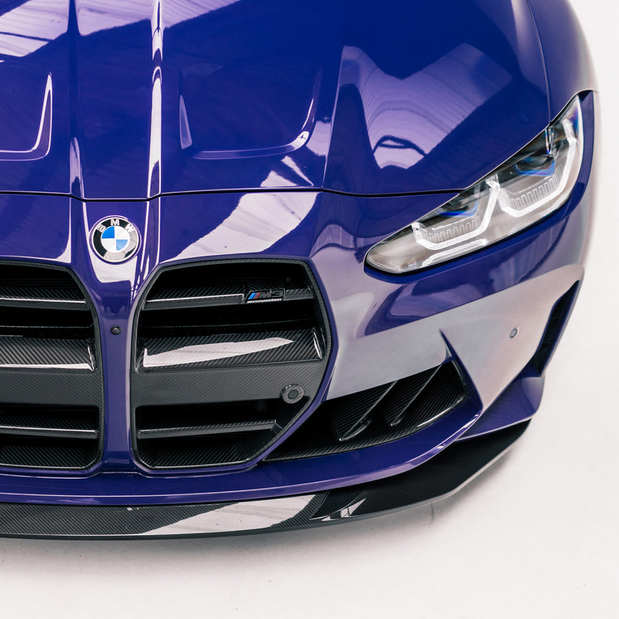 MHC+ BMW G80/G81 M3 & G82/G83 M4 SP1 Front Splitter In Pre Preg Carbon Fibre